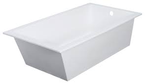 Item measurements back to front: Sparta Drop In Soaker Tub Modern Bathtubs By Clarke Architectural Houzz