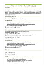 Writing a great assistant manager resume is an important step in your job search journey. Fund Accounting Manager Resume Example
