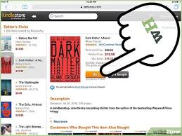 It has only provision to download the samples but there is no option to buy a complete book. How To Buy Kindle Books On The Ipad With Pictures Wikihow