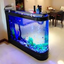 Bullet Fish Tank Living Room With Medium Sized Aquarium Glass 1 2 M 1 5 M Ecological Floor To Ceiling Screen Fi In 2020 Aquarium Design Amazing Aquariums Wall Aquarium