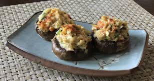 2 tbsp lite cream cheese 50 cal. Pomp Circumstance And A Recipe For Crabmeat Stuffed Mushrooms