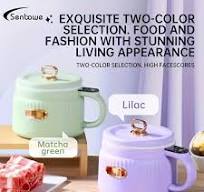 * EU Plug Small Mini Portable Cooker, 1.6L Electric Cooker for * Cooking,  Intelligent Appointment Handle Touch Control Small Electric Cooker Is Not  ...