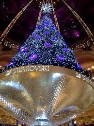 Glittering christmas tree ornaments get lowest price & highest quality! Louis Vuitton Does Christmas For Galeries Lafayette Mais Oui Paris