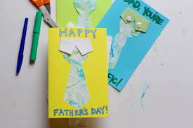 Check out our fathers day card selection for the very best in unique or custom, handmade pieces from our greeting cards shops. Scented Necktie Father S Day Card For Kids To Make Happy Hooligans