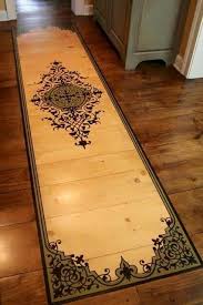Painted Floor Rug Painted Wood Floors Painted Floors Painted Floor