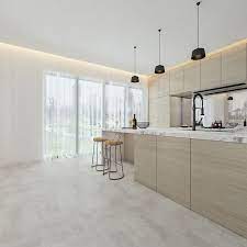White backsplash with gray kitchen cabinets. Grey Matte Porcelain Floor Tiles Size 600 X 600mm Model Hbf0040 Hanse Tiles Products