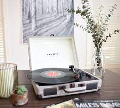 Crosley record player and turntable parts. Crosley Cruiser Deluxe Turntable Pottery Barn