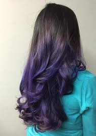 It involves painting on highlights to flawlessly transition your black roots into deep purple and blue hues that are reminiscent of this color's namesake. 40 Vivid Ideas For Black Ombre Hair