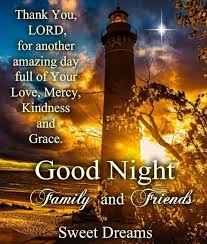 Good Night Sweet Dreams Good Night Blessings Good Night Family Good Night Prayer