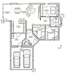 Bildergebnis Fur Bungalow Mit Garage Haus Grundriss Bauplan Haus Grundriss Bungalow