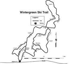 Wintergreen Hiking Trail Map Chequamegon-Nicolet National Forest - Wintergreen Trail