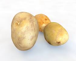 Potatoes 3d Model In 2020 3d Model Model Potatoes