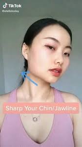 How To Get A Slimmer Face Sharp Jawline Loveliexk In 2020 Face Yoga Facial Exercises Face Exercises Chin Exercises