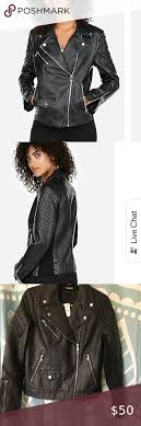 Vegan Leather Moto Jacket In 2020 Vegan Leather Moto Jacket Moto Jacket Jackets