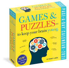 Working on puzzles can help your brain feel '10 years younger'. Amazon Com Games And Puzzles To Keep Your Brain Young Page A Day Calendar For 2021 9781523510511 Linde Nancy Workman Calendars Books