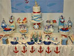 Ahoy Nautical Theme Baby Shower Baby Shower Ideas Themes Baby Shower Nautical Theme Sailor Baby Showers Nautical Baby Shower