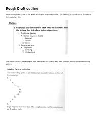 For example, once you earn your masters in social work, are you hoping to help hispanic individuals who suffer from serious and persistent mental illness? Rough Draft Outline