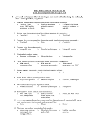 Check spelling or type a new query. Soal Ukk Uas Tik Kelas 3 Sd Semester 2 2014