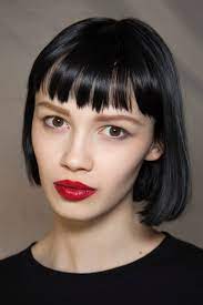 12 Great Short Hairstyles With Bangs Pretty Designs Hairstyles With Bangs Short Hair With Bangs Bob Haircut Black Hair