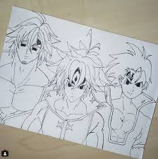 What did meliodas tell zeldris in'the seven deadly sins'? Meliodas Estarossa And Zeldris Inked By Animefanartz On Deviantart