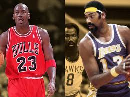 Wilt Chamberlain on Michael Jordan