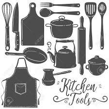 Download whisk silhouette and use any clip art,coloring,png graphics in your website, document or presentation. Kitchen Tools Baking Pastry Silhouette Flat Vector Set Icon Royalty Free Cliparts Vectors And Stock Illustration Image 57599905