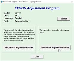 تحميل تعريف طابعة ابسون epson l382 لجميع نسخ الويندوز و نظام الماكنتوش. Download Resetter Epson L3110 Printer