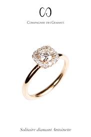 La bague de fiançailles simple appelée solitaire est le symbole de l'engagement. Solitaire Diamant Or Rose Or Rose Bague Fiancaille Solitaire Diamant