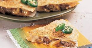Spray 1 side of tortilla with cooking spray; Philly Cheese Steak Quesadillas Recipe Yummly