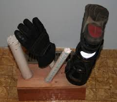 homemade boot and glove dryer
