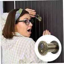DOITOOL -Theft Zinc Alloy Door Viewer and Wide Visual Angle for Enhanced  Home Security and Privacy for Offices Hotels and Residential Use
