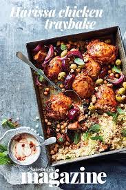 Harissa Chicken Traybake Recipe Recipe Harissa Chicken Tray Bake Recipes Sainsburys Recipes