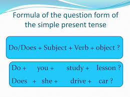 English tenses list, positive, negative and question forms, 12 tenses formula with examples. Simple Present Tense Prepared By Spartacus Cansu Sumer Gozde Acar Ppt Download