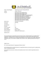 Ijazah sarjana muda senibina landskap (kepujian) mqa/pa9312 25 ijazah sarjana muda pentadbiran perniagaan (kepujian) mqa/pa8441 26 ijazah sarjana muda kaunseling dengan kepujian mqa/pa4673 27 ijazah sarjana muda bahasa arab (kepujian) mqa/pa8792 28 ijazah sarjana muda industri pertanian (kepujian) mqa/pa12252 29 ijazah sarjana muda pendidikan. Lesson Plan Ob Organizational Behavior Job Satisfaction