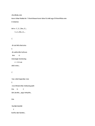 Minggu 21 februari 2021 1216. Chord Tolong Budi Doremi Chordtela Enak