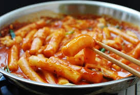 Tteokbokki Spicy Stir Fried Rice Cakes Recipe Tteokbokki Recipe Korean Dishes Tteokbokki