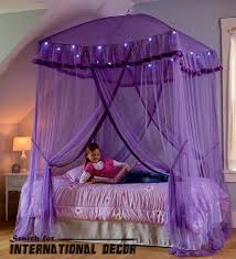 Canopy Bedroom Design Yellow Orange Brown Purple Canopy Bed For Girls Room Girls Canopy Bed Canopy Be Bed For Girls Room Girls Bed Canopy Fairy Bedroom