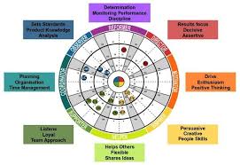 Insights Team Wheel With Type Characteristics Insights Discovery Leadership Development Activities Learning And Development
