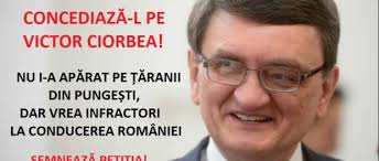 Concediază L Pe Victor Ciorbea Avocatul Poporului Care Nu I A Apărat Pe țăranii De La Pungești Dar Care Vrea Infractori La Conducerea Romaniei Semnează Petiția Dă Share Cunoaste Lumea