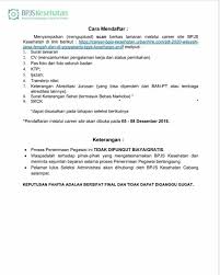 Maybe you would like to learn more about one of these? Pengumuman Penerimaan Pegawai Tidak Loker Pekalongan Facebook