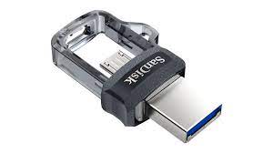 Sandisk meluncurkan sebuah perangkat flashdrive unik yakni ultra® dual drive m3.0 yang mana bisa kamu gunakan di pc dan smartphone sekaligus nah, dikesempatan kali ini winpoin ingin membahas flashdrive baru milik sandisk yakni ultra® dual drive m3.0 yang mana menurut winpoin ini adalah. Sandisk Ultra Dual Drive M3 0 32gb