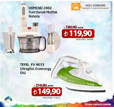 Stoklar Tukenene Kadar Homend 2802 Functionall Mutfak Robotu 180 00 Tl Yerine Sadece 119 90 Tl Urun Kodu 5859 Kitchen Tools And Gadgets Tefal Home Appliances