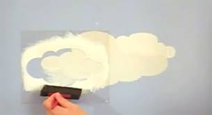 A great idea for a mural is to paint clouds on a sky blue wall to resemble an actual sky. Home Dzine How To Paint Clouds On Walls Or Ceiling