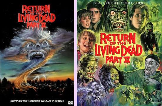 DVD Exotica: Temper Your Enthusiasm for Return Of the Living Dead Part II  (DVD/ Blu-ray Comparison)
