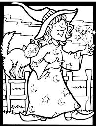 Download Witch And Cat Halloween Coloring Page Halloween Coloring Pages Witch Coloring Pages Halloween Coloring