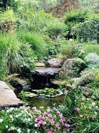 A Colorful Cottage Garden Ponds Backyard Water Features In The Garden Cottage Garden