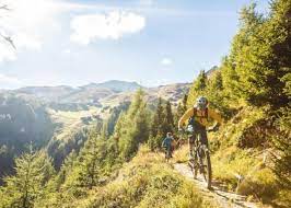 Freeride with flow at aspen sky mountain park. Cycling In Otztal In Tyrol Mountain Bike Racing Bike E Bike