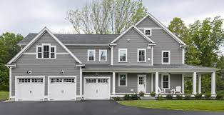 If you're on the hunt for the right exterior paint color for your farmhouse, you've probably noticed that simply choosing one color to cover the exterior of your home is no easy task. Farmhouse Exterior Colors Ideas And Inspiration Paint Colors Behr