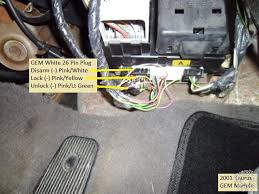Gently pry the top of the drivers door frame away from the body. 2000 2003 Ford Taurus Remote Start W Keyless Pictorial