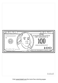Or simply give it as a funny gift to your friend. 100 Dollar Bill Coloring Pages Free Money Coloring Pages Kidadl